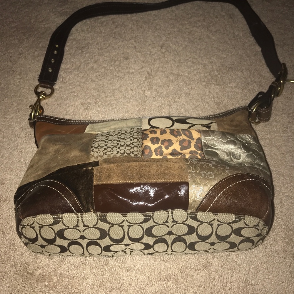 Coach Large Patchwork Tote Purse f0893f12842